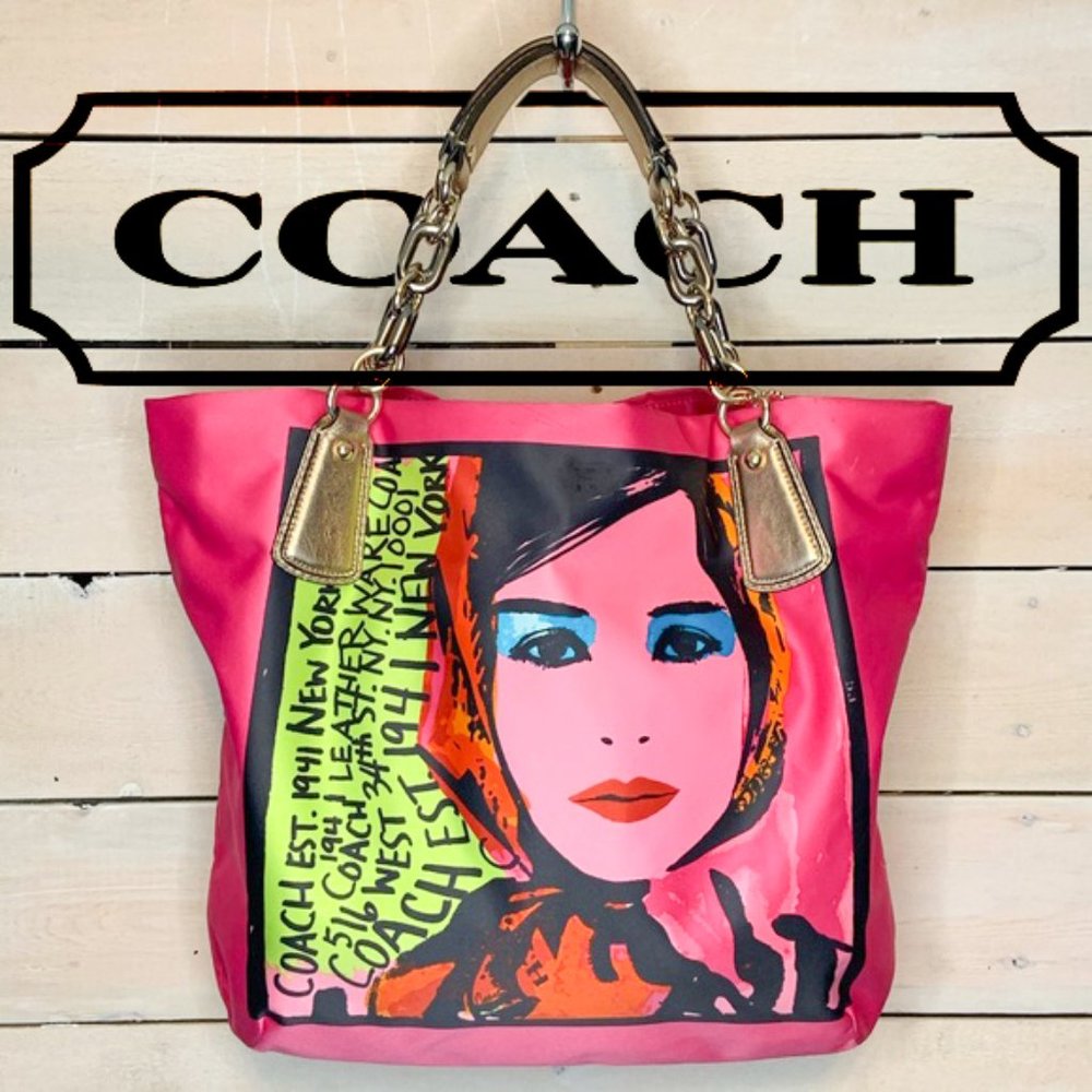 Coach Kristin XL Graphic Tote